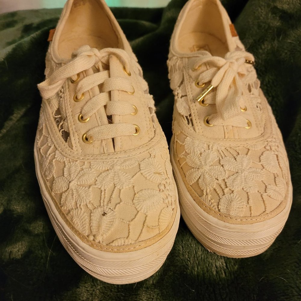 Platform Floral Keds